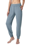 Sweaty Betty Gary Yoga Trousers In Steel Blue