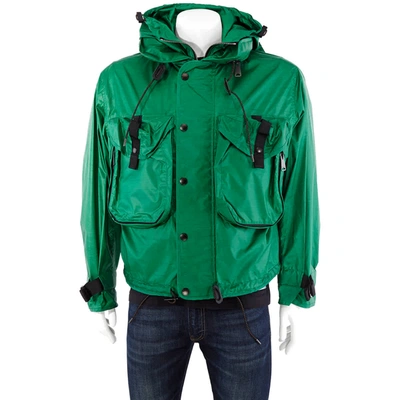 Burberry Mens Packaway Hood Showerproof Jacket With Gilet