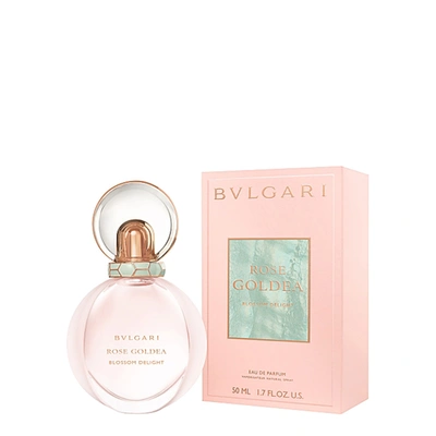 Bvlgari Ladies Rose Goldea Blossom Delight Edp Spray 1.7 oz (50 Ml) In Gold / Green / Rose / Rose Gold / Violet / White