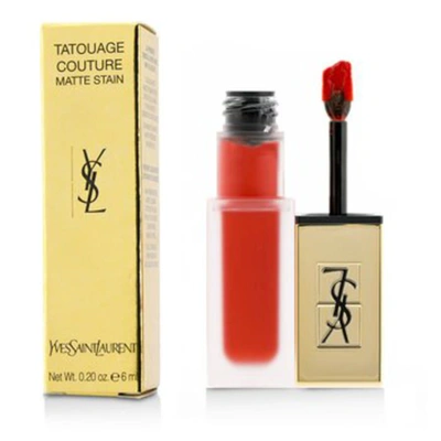 Saint Laurent Ysl / Tatouage Rouge Tatouage Lipstick Liquid 0.20 oz (6 Ml) In N,a