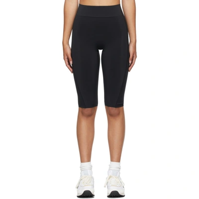 Victoria Beckham Black 3/4 Capri Legging Shorts
