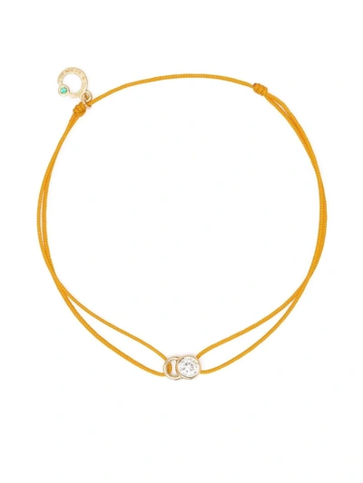 Courbet 18kt Recycled Yellow Gold Laboratory-grown Diamond Let's Commit Bracelet