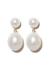 Sophie Bille Brahe Women's Classic Collection 14k Yellow Gold & 8.5-14mm Pearl Venus Blanc Drop Earrings