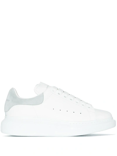 Alexander Mcqueen Oversized Lace-up Sneakers In White
