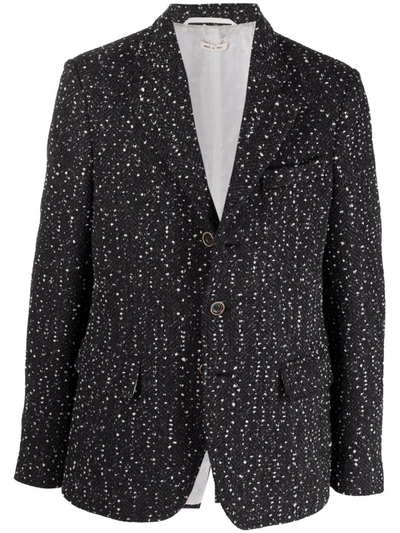 Marni Single-breasted Blazer In Black