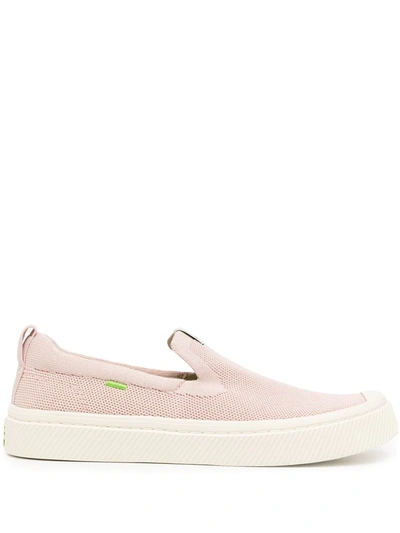 Cariuma Ibi Slip-on Knit Sneakers In Pink