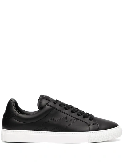 Zadig & Voltaire Zv1747 Flash Low-top Sneakers In Black