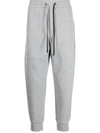 Emporio Armani Elasticated Track Pants In Grey