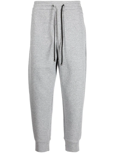 Emporio Armani Elasticated Track Pants In Grey