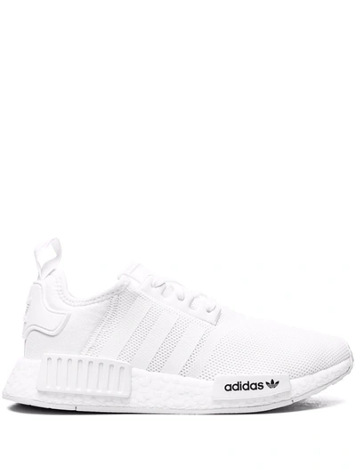 Adidas Originals Nmd_r1 Lace-up Sneakers In White