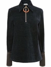 JW ANDERSON RING-PULL LONG-SLEEVE TOP