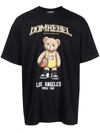 Domrebel Logo-print Cotton T-shirt In Black