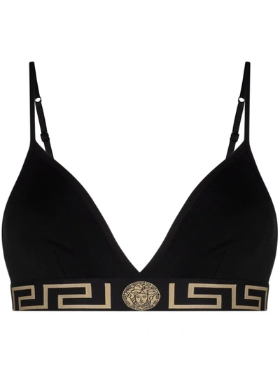 Versace Underwear Top In Black