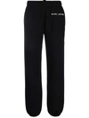 Marc Jacobs The Sweatpants Logo-print Track Pants In Black