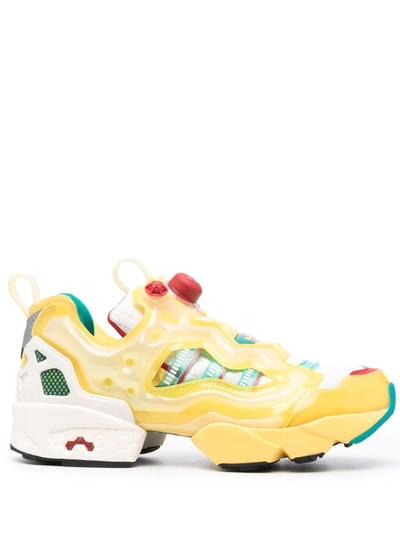 Adidas Originals X Reebok Zx Fury Sneakers In Yellow