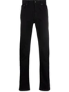 ERMENEGILDO ZEGNA MID-RISE SLIM-CUT JEANS