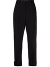 DOLCE & GABBANA SIDE-STRIPE TAILORED TROUSERS