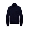 Ralph Lauren Slim Fit Cashmere Turtleneck Sweater In Hunter Navy