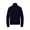 Polo Ralph Lauren Slim Fit Cashmere Turtleneck Sweater In Hunter Navy