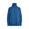 Ralph Lauren Wool-blend Turtleneck Sweater In Royal Heather
