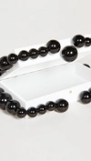 Cult Gaia Eos Beaded Acrylic Box Clutch