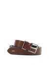 MAISON MARGIELA BUCKLE BELT BRUCIATO BROWN