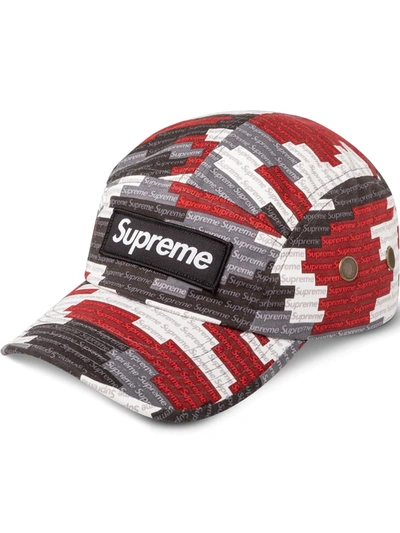 Supreme Military Camp Cap In Red