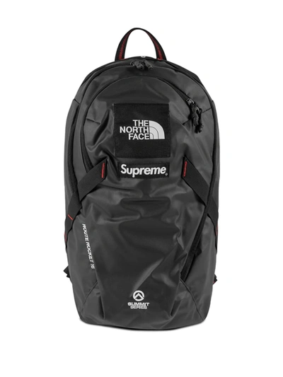 Supreme X The North Face Outer Tape Backpack In Schwarz