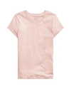 Ralph Lauren Kids' Girl's Logo Embroidered T-shirt In Pink