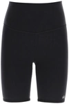 Alo Yoga Airlift High-rise Stretch-jersey Shorts In Black (black)