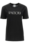 Patou Black Logo-print T-shirt In Black (black)