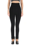 Loulou Studio Pinzon Stretch-wool Tapered Pants In Black (black)