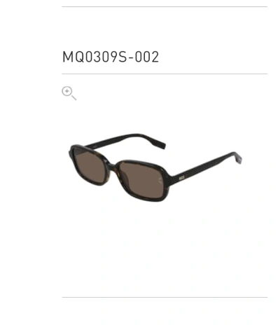 Alexander Mcqueen Mq0309s Havana Sunglasses
