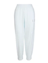 MCQ BY ALEXANDER MCQUEEN WOMAN LIGHT MINT SLIM FIT JOGGERS WITH LOGO,676944-RQR20 4031