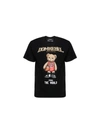 DOMREBEL DOMREBEL T-SHIRT,BEARBALL7 BLACK