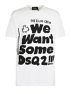 DSQUARED2 PRINTED T-SHIRT,S74GD0873 S21600 100