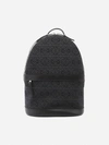 LOEWE BACKPACK IN LEATHER AND JACQUARD CANVAS WITH ALL-OVER ANAGRAM MOTIF,B664278X02 ROUND1268