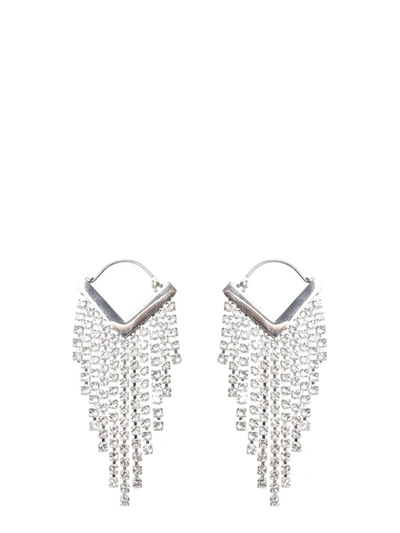 Isabel Marant Melting Earrings In Silver