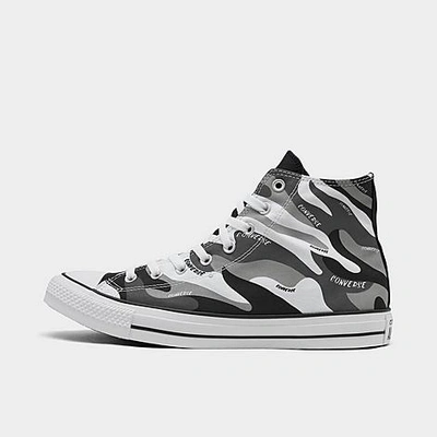 Converse Chuck Taylor 70 Hybrid Camo High Top Casual Shoes Size 12.0 Suede In Black/white Camo