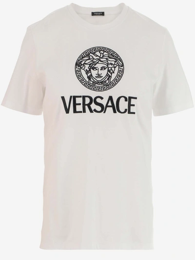 Versace T-shirts And Polos In Nero