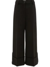 JW ANDERSON CROPPED WIDE LEG TROUSERS