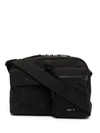 Agnès B. Zip-up Messenger Bag In 黑色