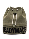 Readymade Logo Print Sack Bag In 绿色