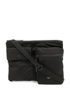 Agnès B. Zip-up Messenger Bag In 黑色