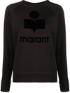 Isabel Marant Étoile Isabel Marant Etoile Milly Logo Sweatshirt In Black