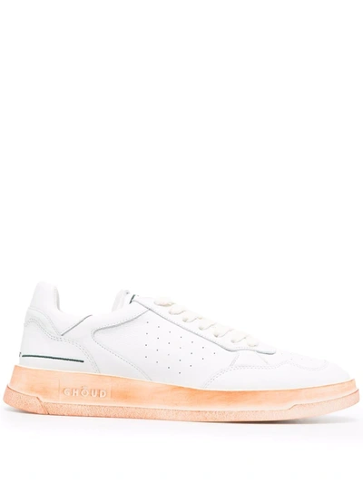 Ghoud Tweener Low White Leather Sneakers