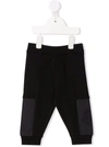 MONCLER PANELLED TRACK trousers