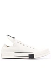 Rick Owens Drkshdw Off-white Converse Edition Turbodrk Chuck 70 Low Sneakers In 白色