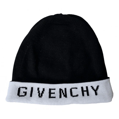 Pre-owned Givenchy Beanie In Black
