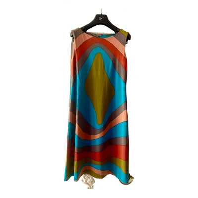 Pre-owned Maliparmi Mid-length Dress In Multicolour